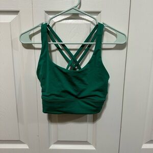 NWOT lululemon cascadia green energy bra